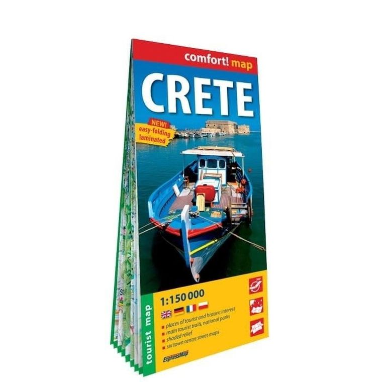 Comfort!map. Crete (Kreta) 1: 150 000