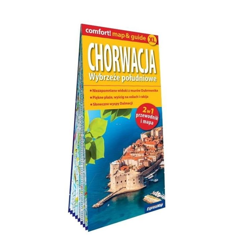 Comfort!map map&guide XL. Chorwacja 2w1