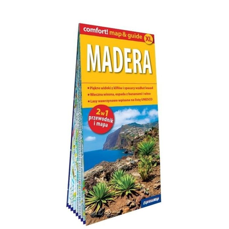 Comfort!map&guide. Madera 2w1: przewodnik i mapa