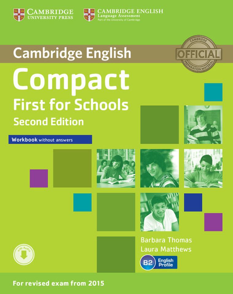 Compact First for Schools Workbook without Answers + audio do pobrania
