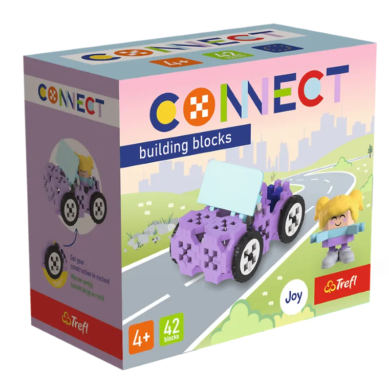 Connect, Mini Set, Mini Car, klocki konstrukcyjne, 42 elementy, 62043