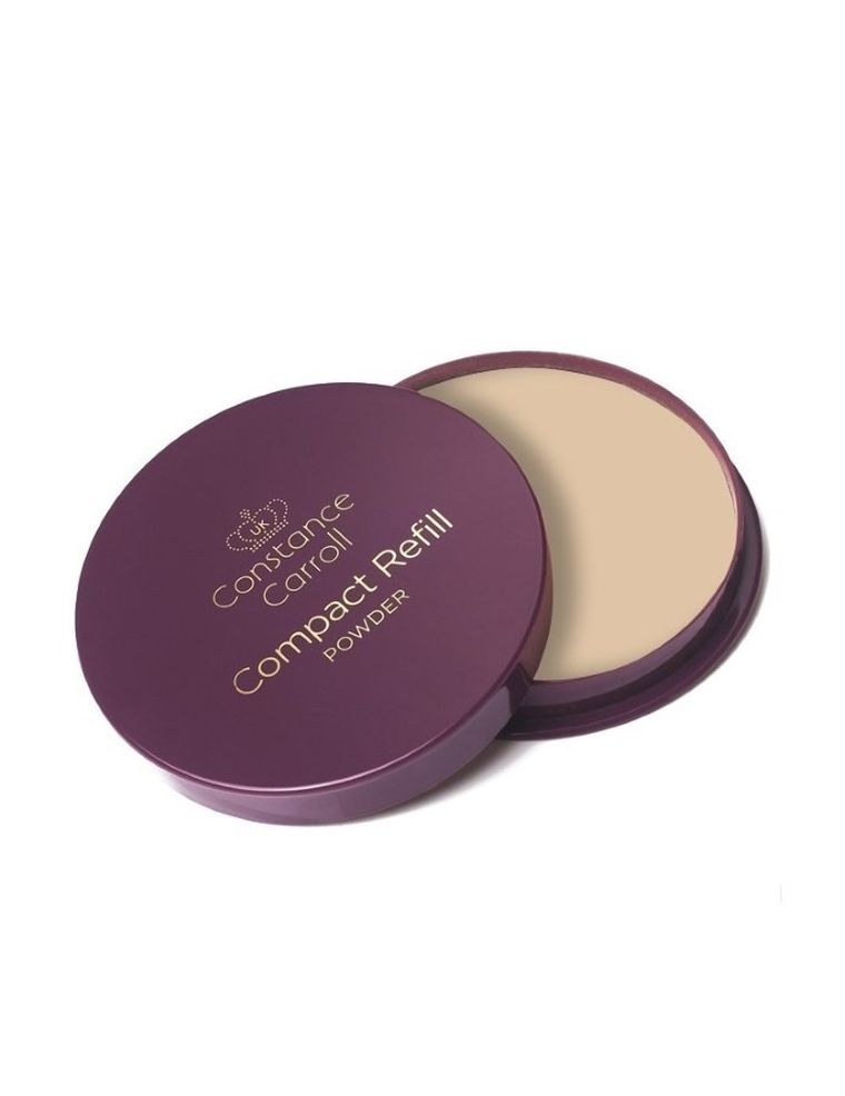 Constance Carroll, Compact Refill, puder w kamieniu, nr 14 Harvest Beige, 12g