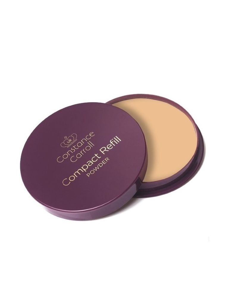 Constance Carroll, Compact Refill, puder w kamieniu, nr 19 Ivory Warm, 12g