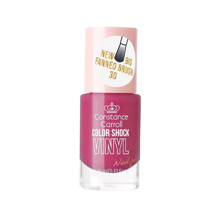 Constance Carroll, lakier do paznokci z winylem, nr 16 fuchsia, 10 ml