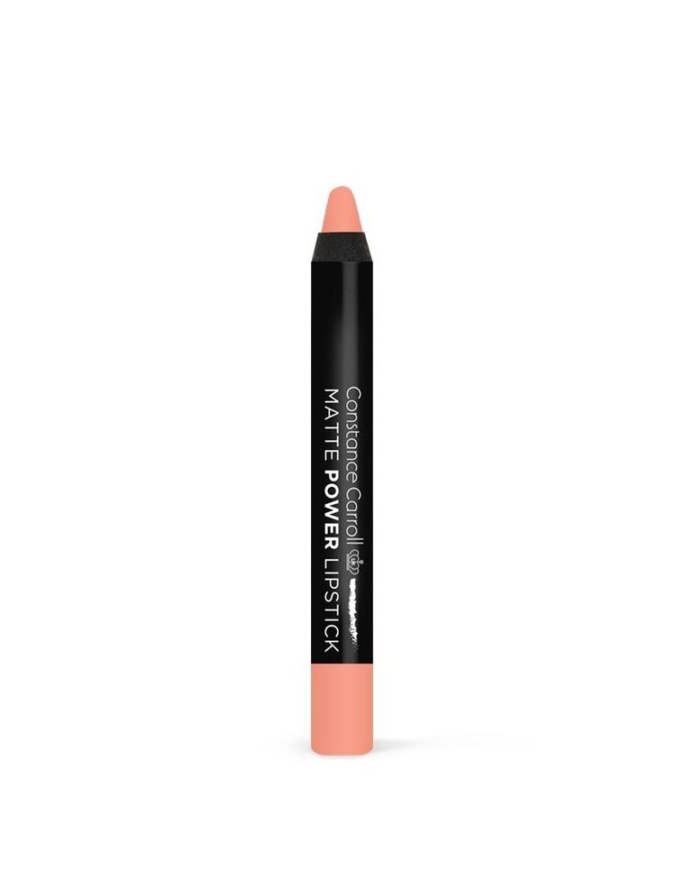 Constance Carroll, Matte Power Lipstick, pomadka matowa w kredce nr 02 Tangerine