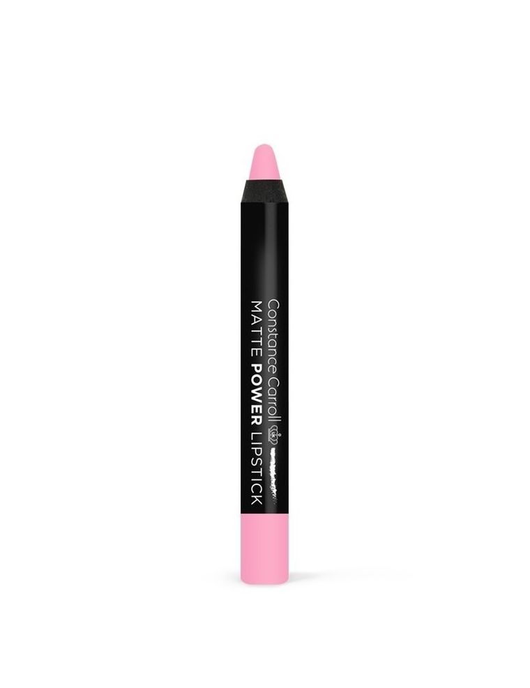 Constance Carroll, Matte Power Lipstick, pomadka matowa w kredce nr 03 Bubblegum