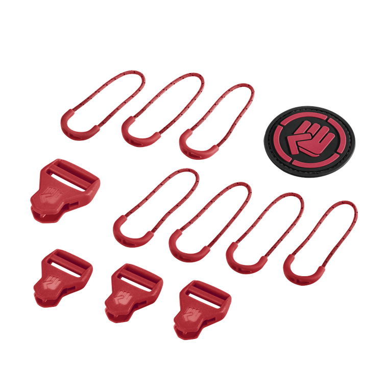 Coocazoo, Classic, zestaw elementów wymiennych do plecaków z systemem MatchPatch, Ribbon Red