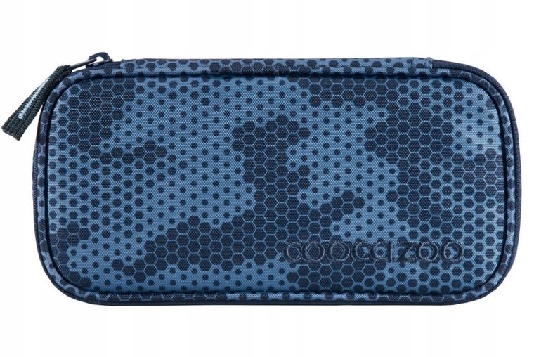 Coocazoo, piórnik, owalny, rozkładany, Geometric Sky