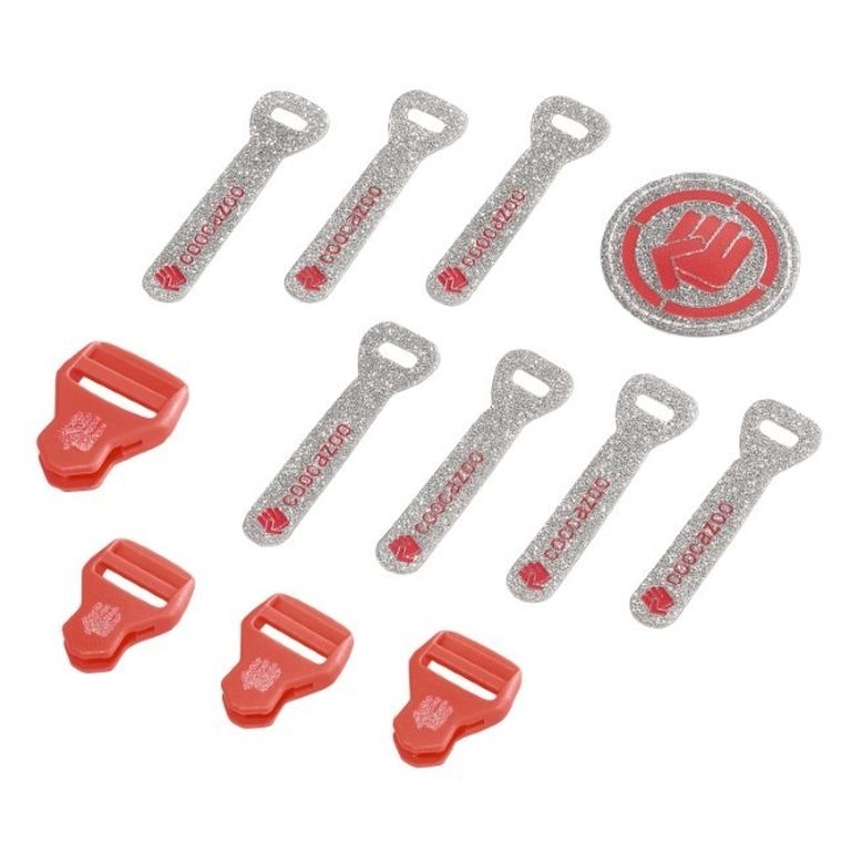 Coocazoo, zestaw elementów wymiennych Special, Sprinkled Hibiscus do plecaków z systemem MatchPatch