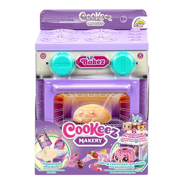 Cookeez Makery, Pieczone Ciasteczka, pachnąca maskotka z piekarnikiem
