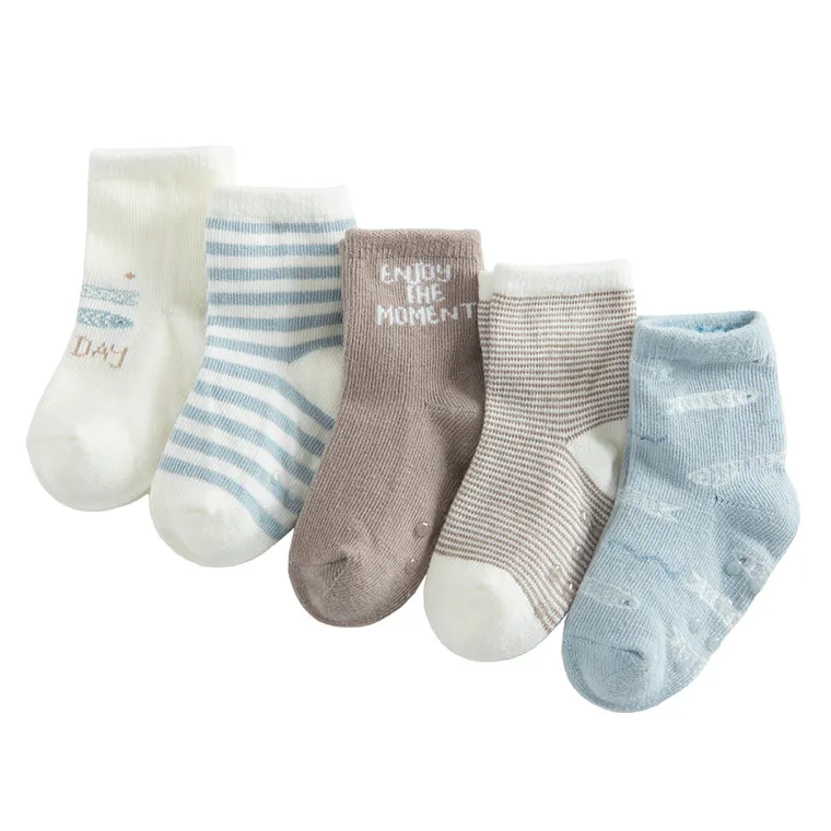 Cool Club, Antypoślizgowe skarpetki chłopięce, mix, zestaw, 5 szt.