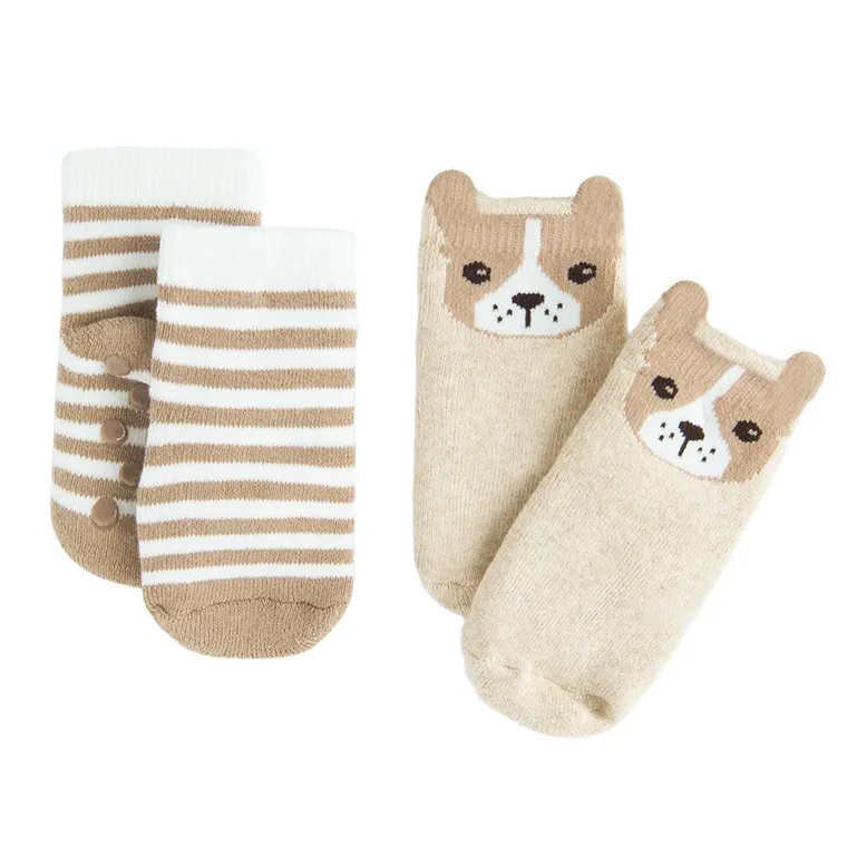 Cool Club, Antypoślizgowe skarpetki dziecięce, mix, zestaw, 2 szt.