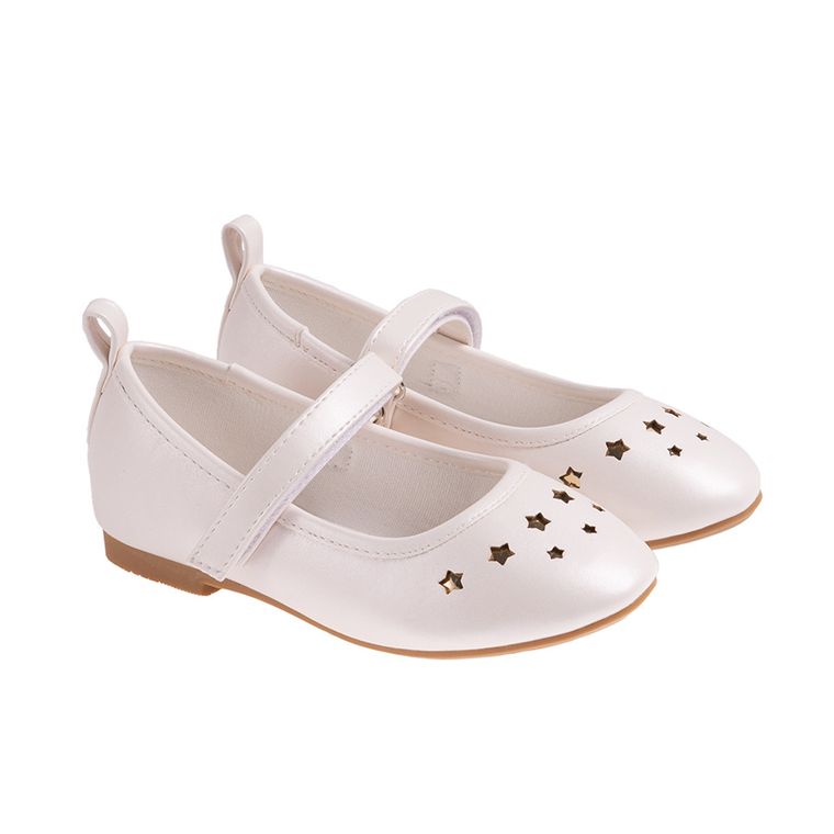Cool Club, Baleriny dziewczęce, białe, gwiazdki
