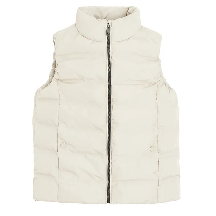 Cool Club, Bezrękawnik dziewczęcy, beżowy