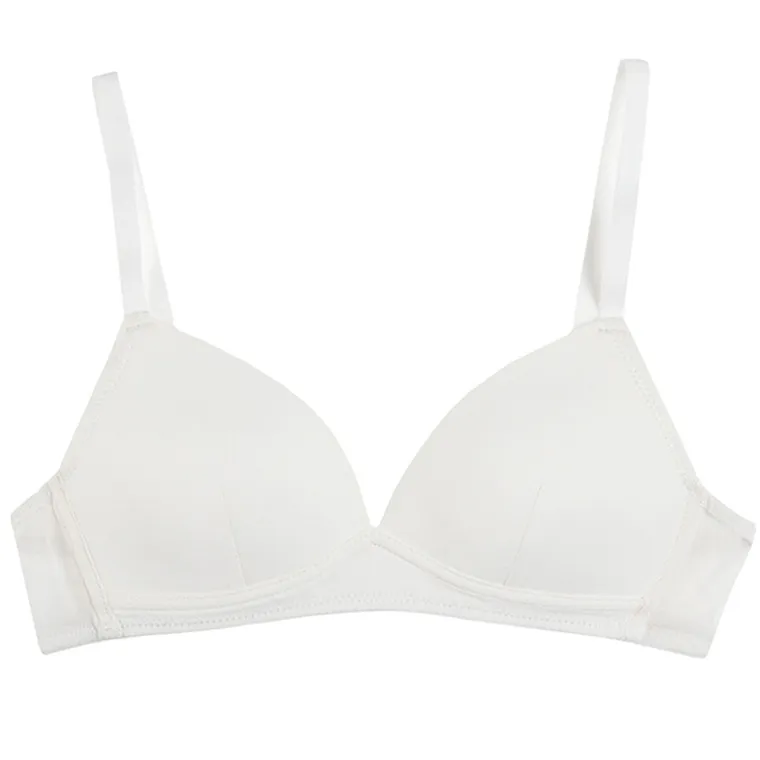 Cool Club, Biustonosz dziewczęcy, biały, mikrofibra