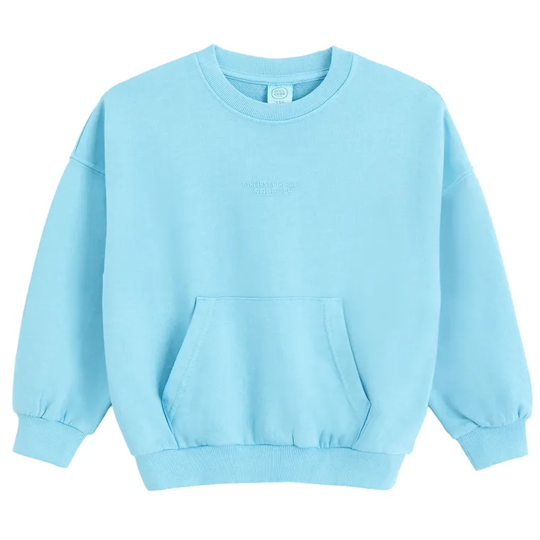 Cool Club, Bluza chłopięca, baggy, niebieska