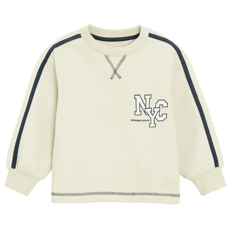 Cool Club, Bluza chłopięca, beżowa