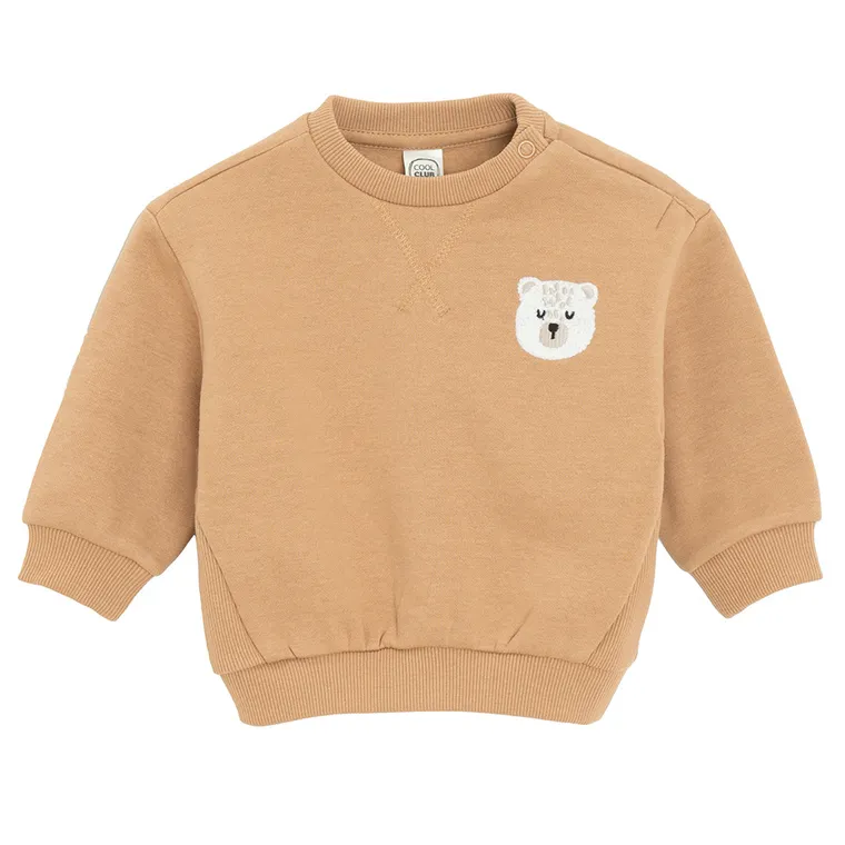 Cool Club, Bluza chłopięca, beżowa