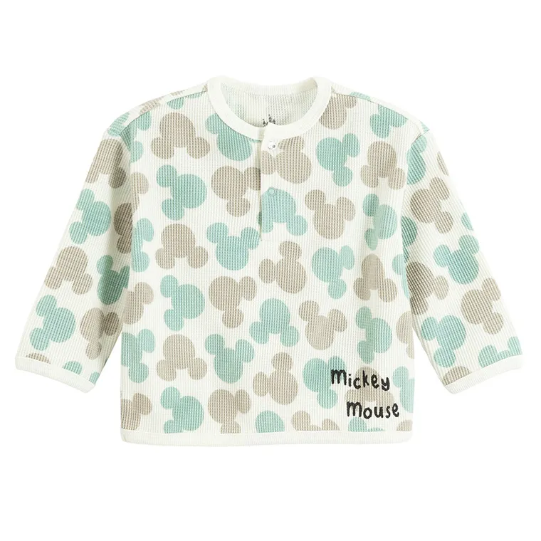 Cool Club, Bluza chłopięca, cienka, biała, Klub przyjaciół Myszki Mickey
