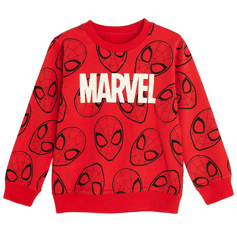 Cool Club, Bluza chłopięca, cienka, czerwona, Spider-Man