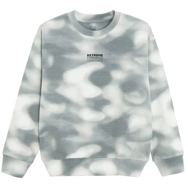 Cool Club, Bluza chłopięca, cienka, szara