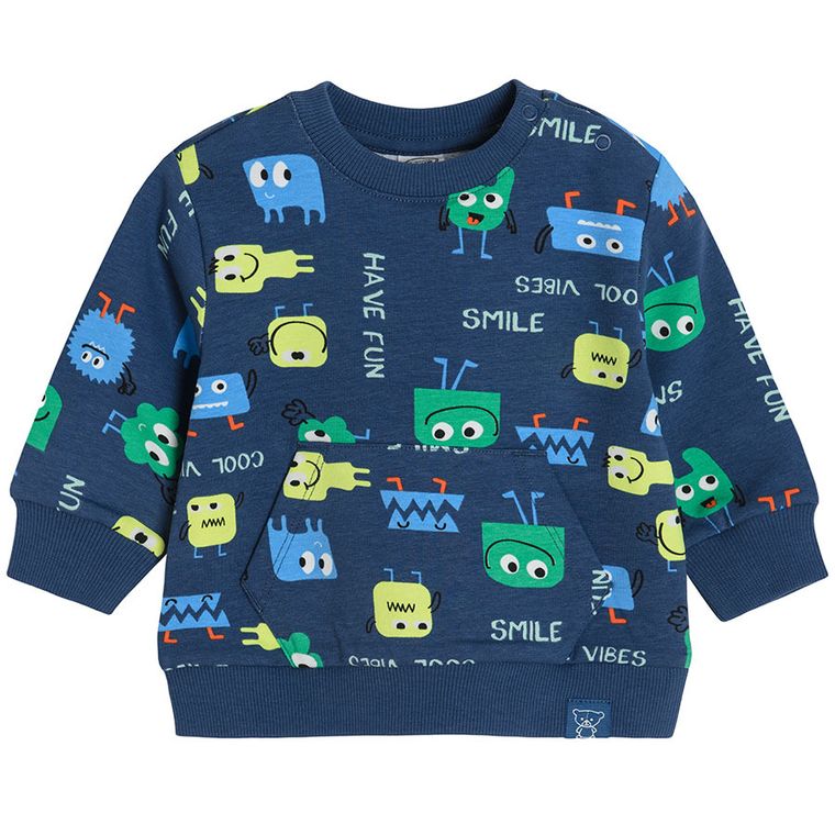 Cool Club, Bluza chłopięca, granatowa