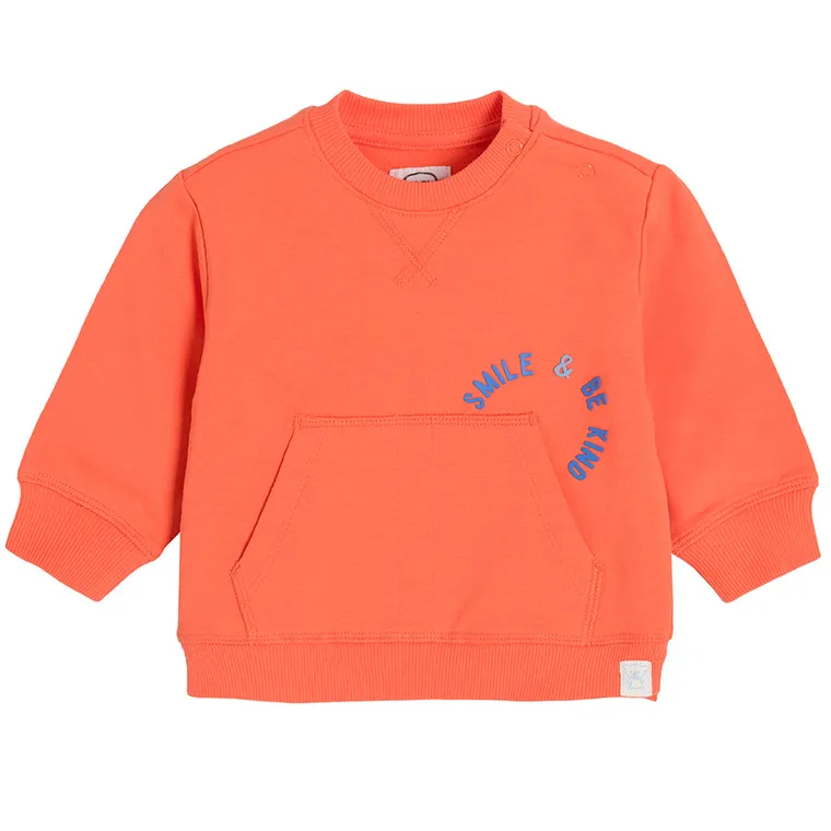 Cool Club, Bluza chłopięca, pomarańczowa