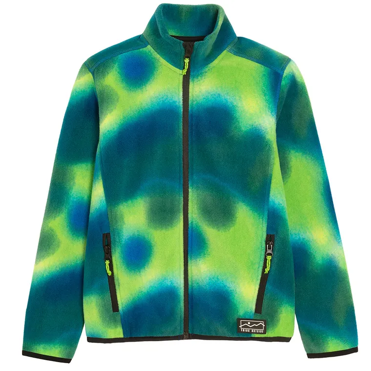 Cool Club, Bluza chłopięca, rozpinana, polarowa, zielona