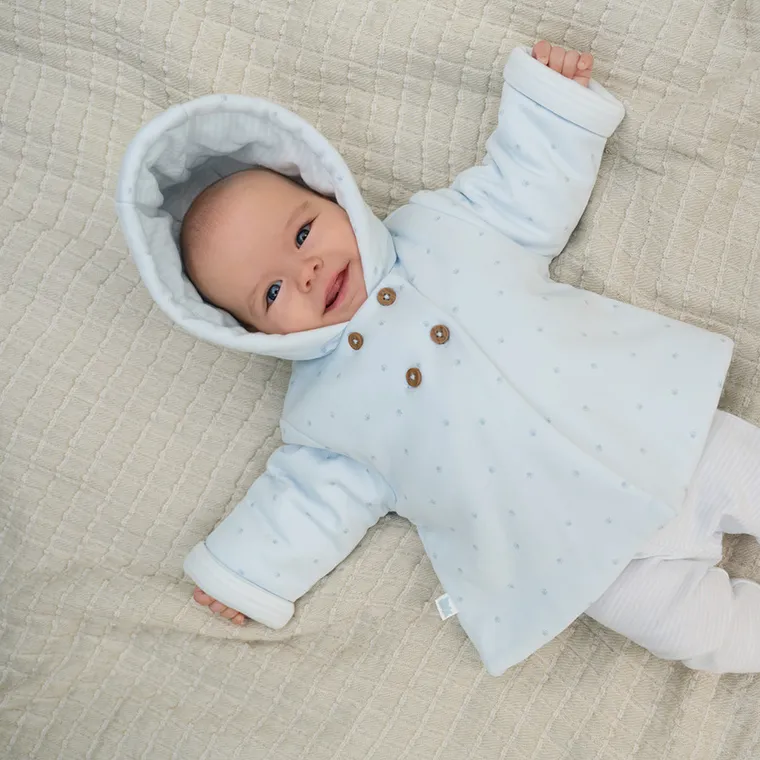 Cool Club, Bluza chłopięca z kapturem, rozpinana, niebieska