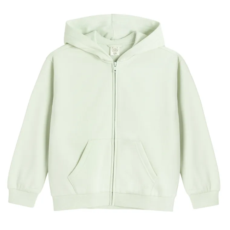 Cool Club, Bluza chłopięca z kapturem, rozpinana, turkusowa