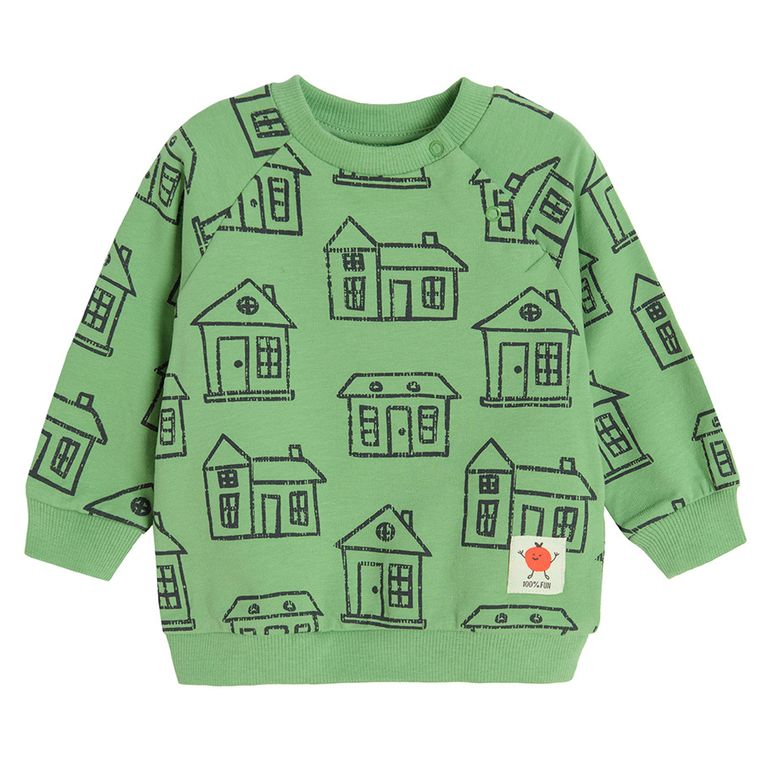 Cool Club, Bluza chłopięca, zielona