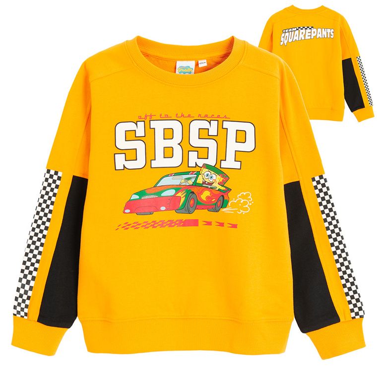 Cool Club, Bluza chłopięca, żółta, SpongeBob