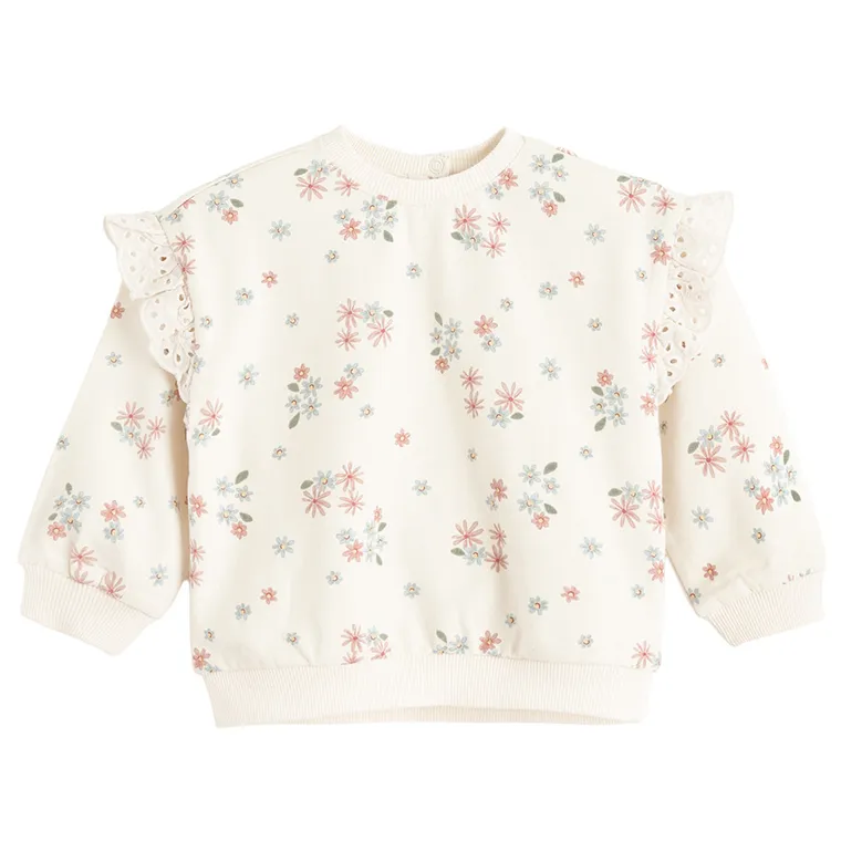 Cool Club, Bluza dziewczęca, beżowa