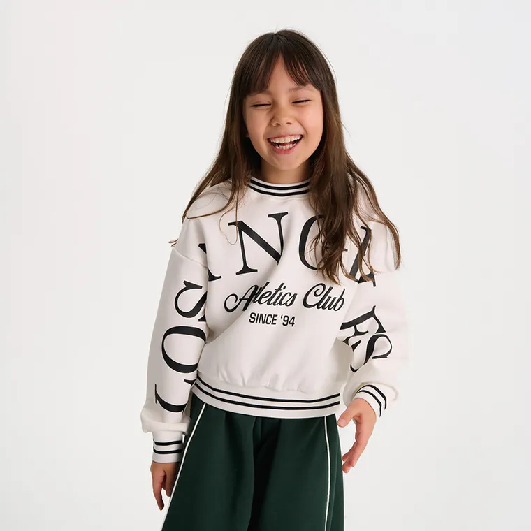 Cool Club, Bluza dziewczęca, biała