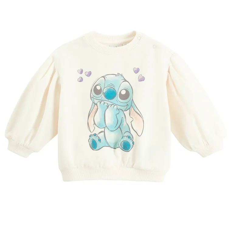 Cool Club, Bluza dziewczęca, biała, Lilo i Stitch