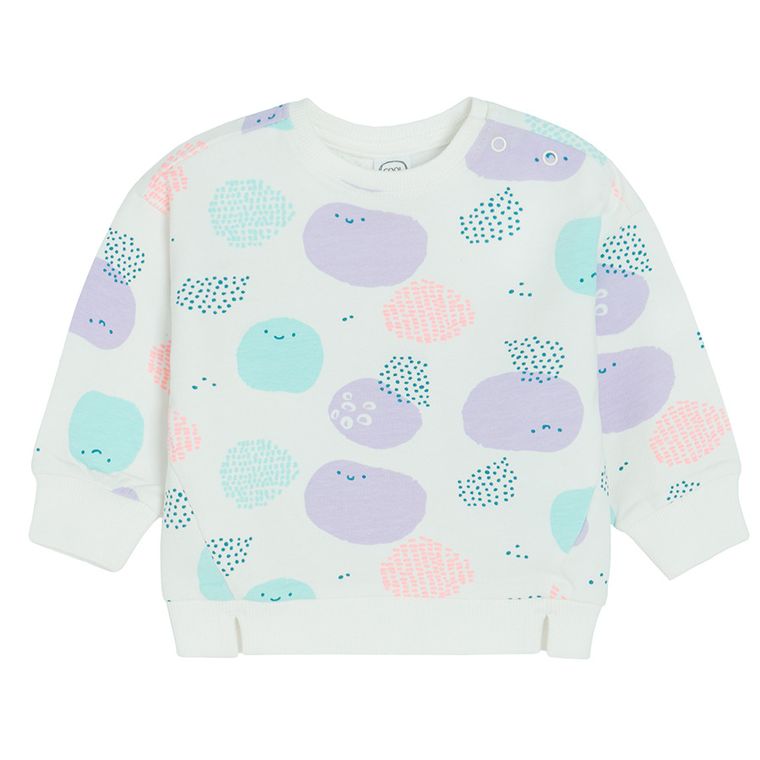 Cool Club, Bluza dziewczęca, ecru