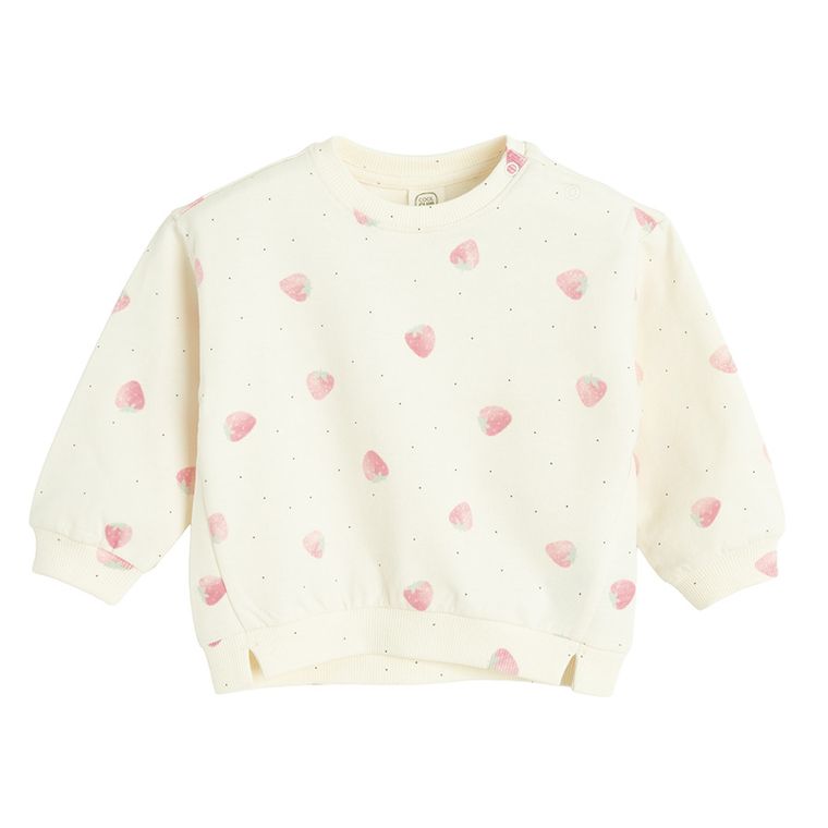Cool Club, Bluza dziewczęca, ecru