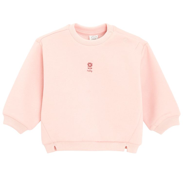 Cool Club, Bluza dziewczęca, ocieplana, różowa