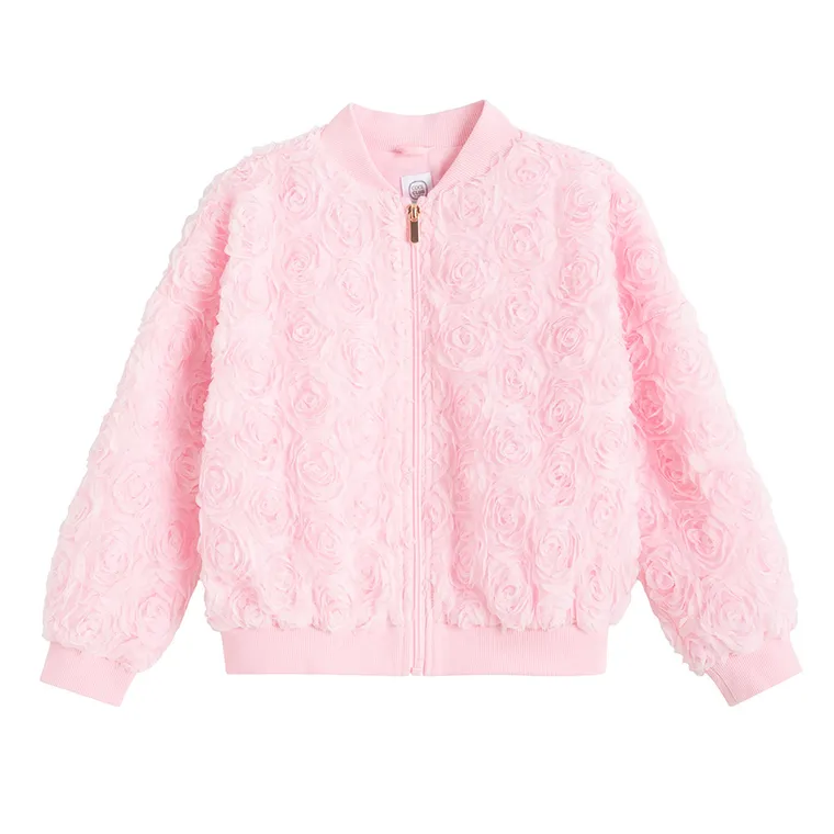 Cool Club, Bluza dziewczęca, rozpinana, różowa