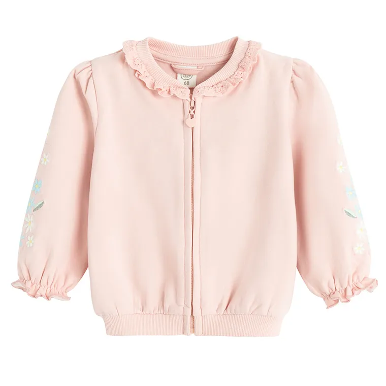 Cool Club, Bluza dziewczęca, rozpinana, różowa