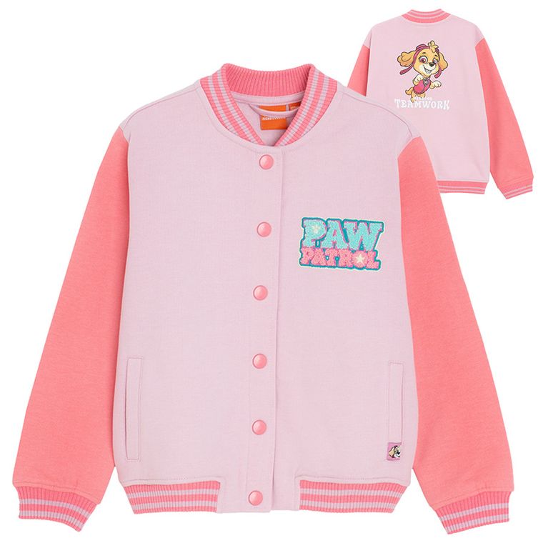 Cool Club, Bluza dziewczęca, rozpinana, różowa, Psi Patrol