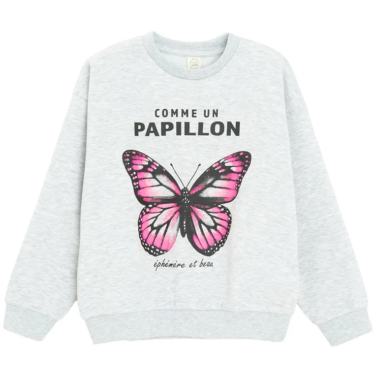 Cool Club, Bluza dziewczęca, szara