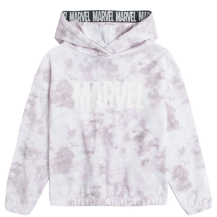 Cool Club, Bluza dziewczęca z kapturem, mix, tie dye, Marvel Super Heroes