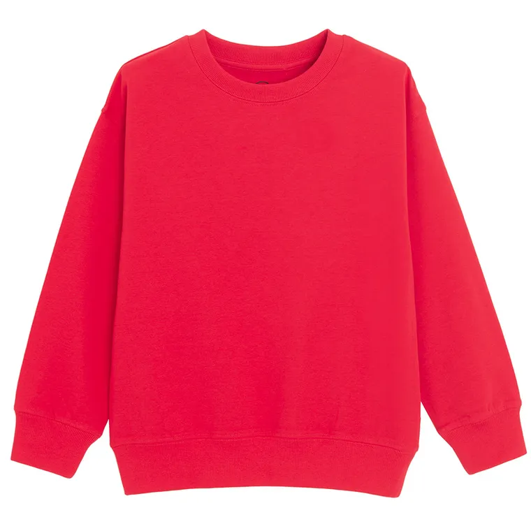 Cool Club, Bluzka chłopięca z długim rękawem, czerwona