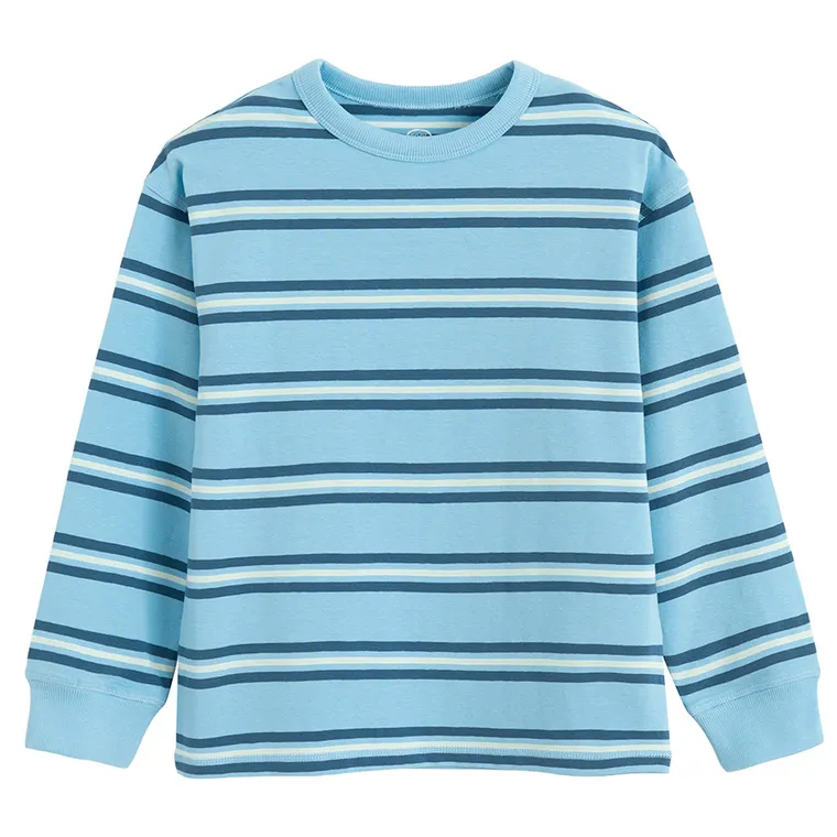 Cool Club, Bluzka chłopięca z długim rękawem, niebieska