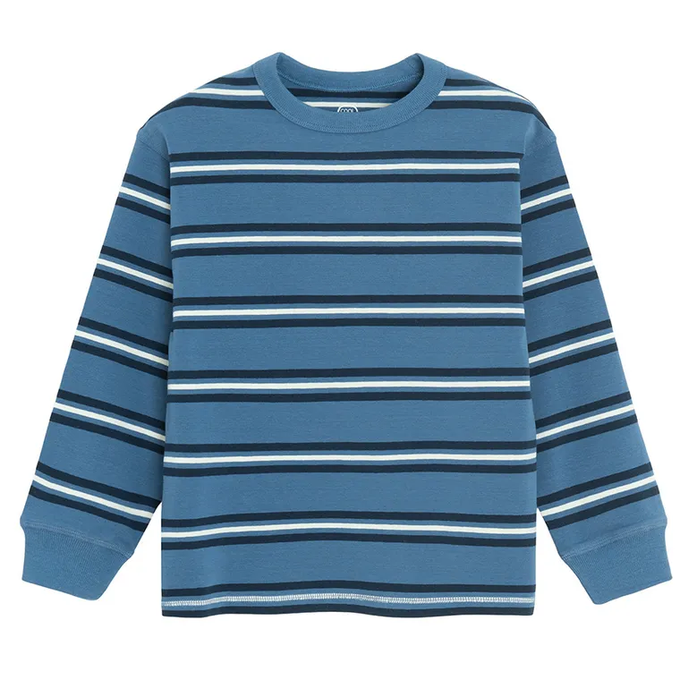 Cool Club, Bluzka chłopięca z długim rękawem, niebieska