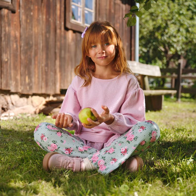 Cool Club, Bluzka dziewczęca z długim rękawem, różowa,