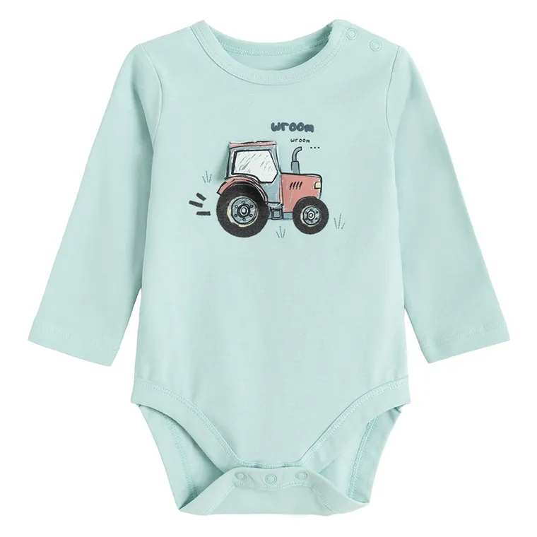 Cool Club, Body chłopięce z długim rękawem, miętowe