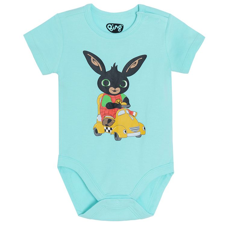 Cool Club, Body chłopięce z krótkim rękawem, miętowe, Bing