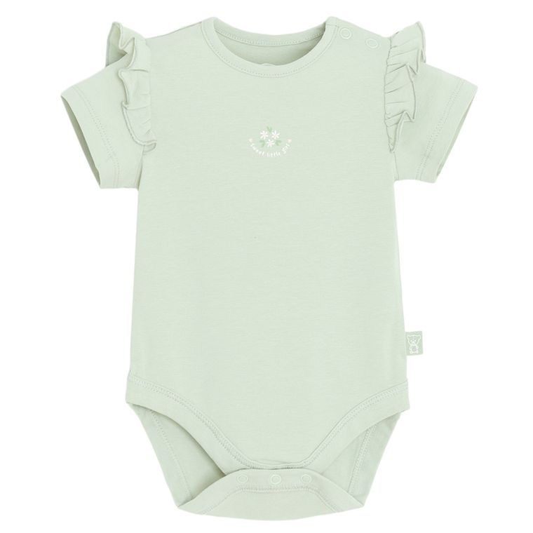 Cool Club, Body dziewczęce z krótkim rękawem, zielone